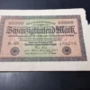 Bancnotă 20.000 Mark 1923, GERMANIA, FA