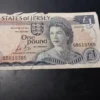 Bancnotă 1 Pound 1979, JERSEY, G